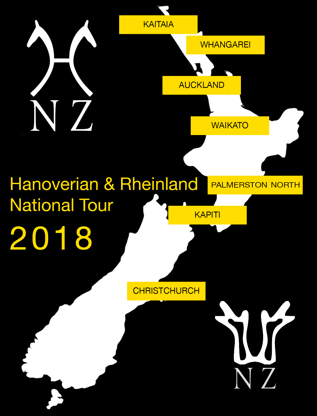 Verband Tour February 2018 – Map