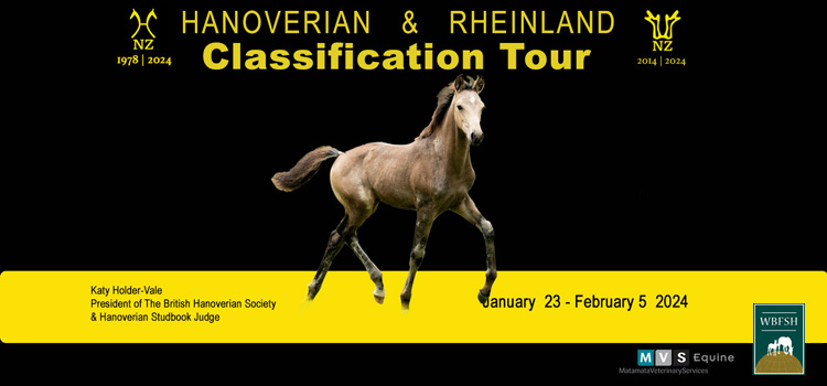NZHS Hanoverian and Rheinland Studbook Tour 2024
