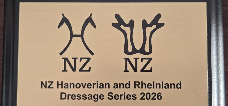 NZ Hanoverian and Rheinland Dressage Performance Series North Island Final